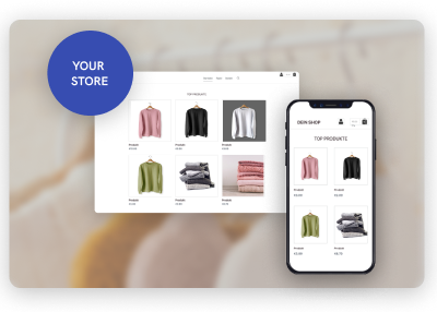 Xây dựng cửa hàng trực tuyến cho quần áo
