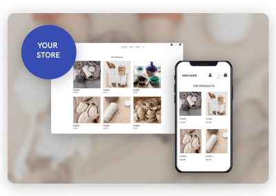 Online Shop für handgefertigte Produkte erstellen